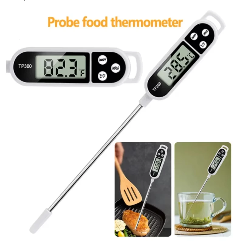 Kitchen Electronics Gadgets - Thermomètre alimentaire numérique 1-10P TP300 pour
