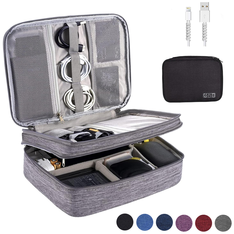 Electronics Gadgets Bag - Sac de rangement numérique Portable, Gadget