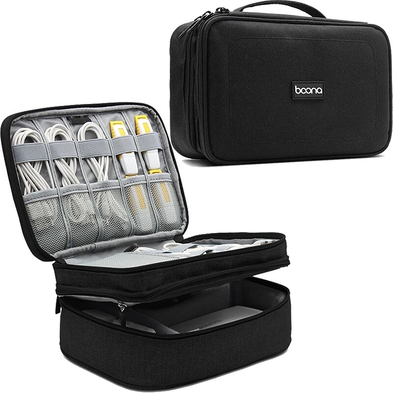 Electronics Gadgets Bag - Étui portable pour accessoires électroniques P+,