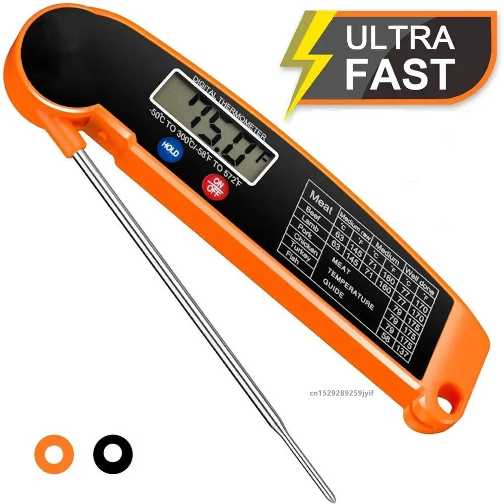 Kitchen Electronics Gadgets - Thermomètre numérique de cuisine pour viande,