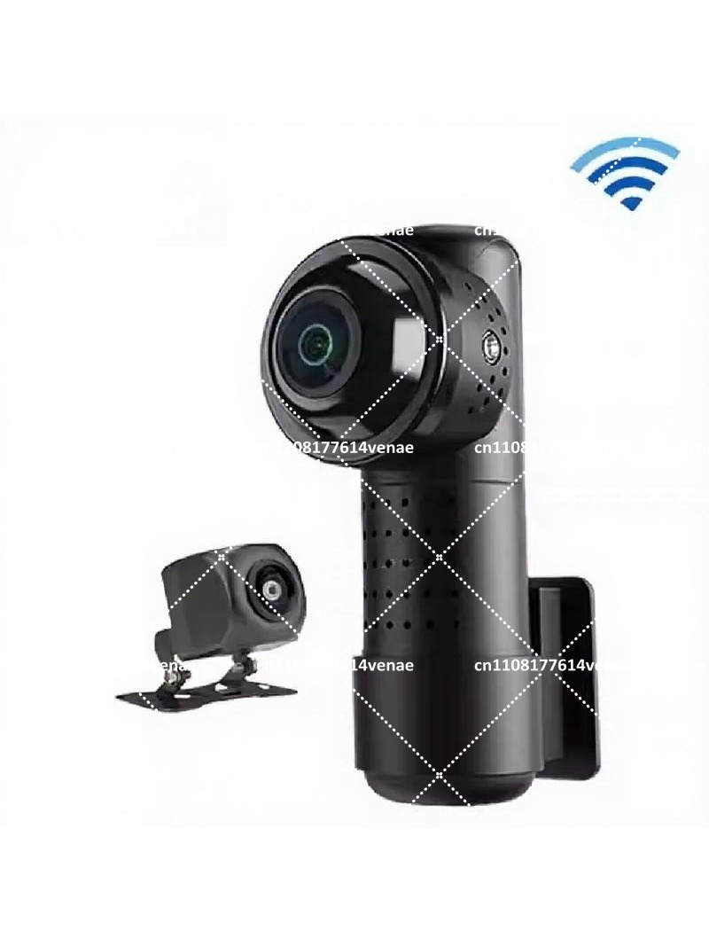 Panoramic Dash Cam 360 - Caméra de tableau de bord HD
