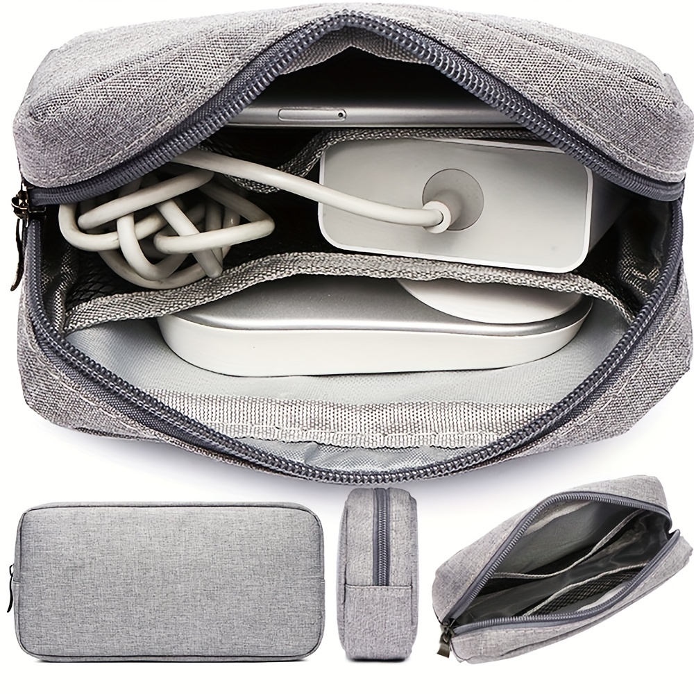 Electronics Gadgets Bag - Sac de rangement pour câbles électroniques,