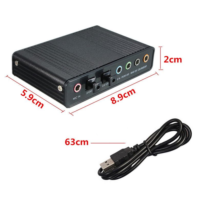 Carte son optique USB AA19, 6  - Usb Sound Card External avis et prix