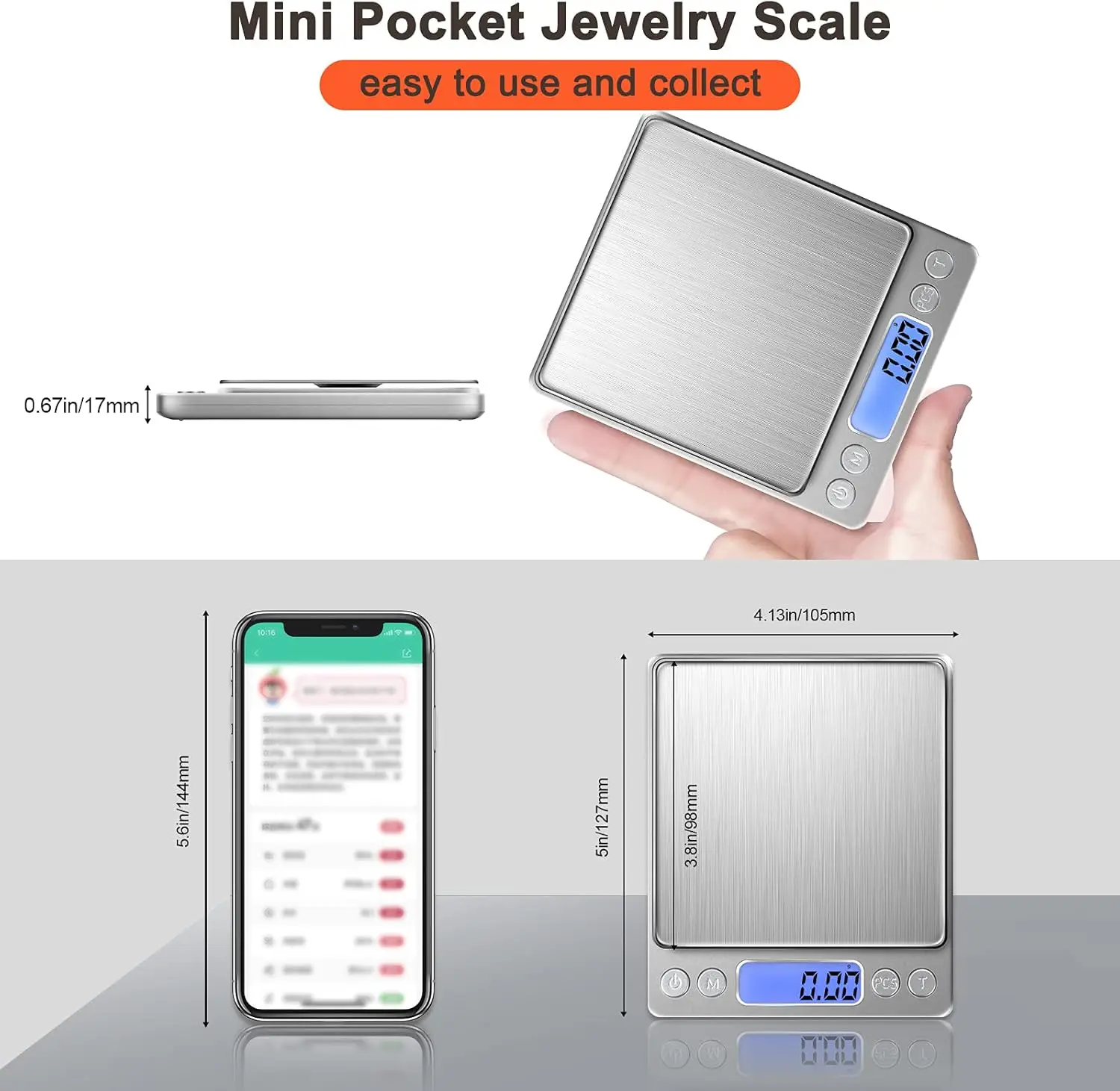 Balance à bijoux numérique LCD - Kitchen Electronics Gadgets avis et prix