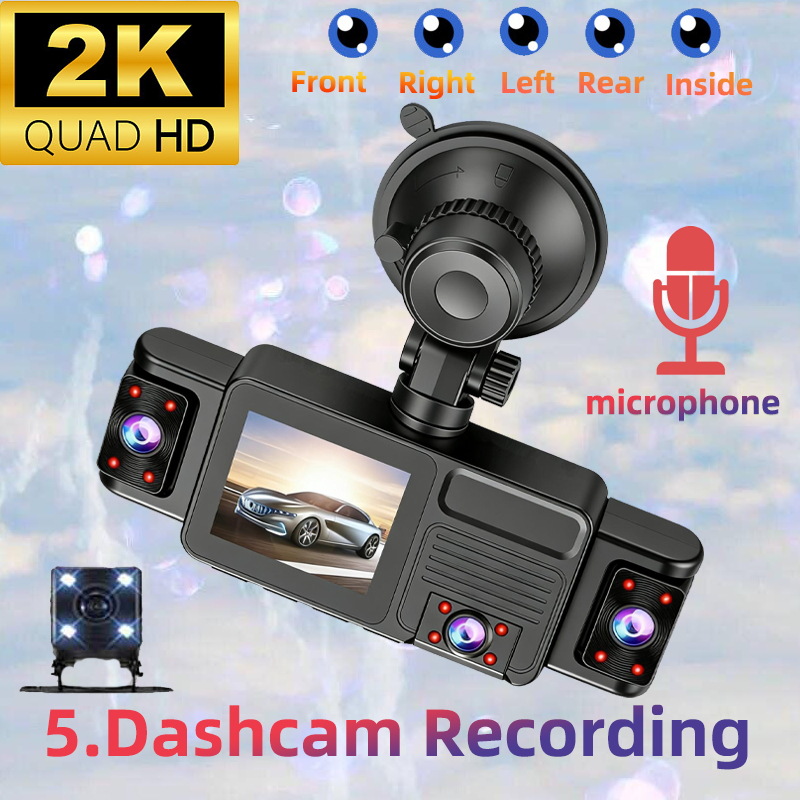 5 canaux 360 °   Caméra de tab - Panoramic Dash Cam 360 avis et prix