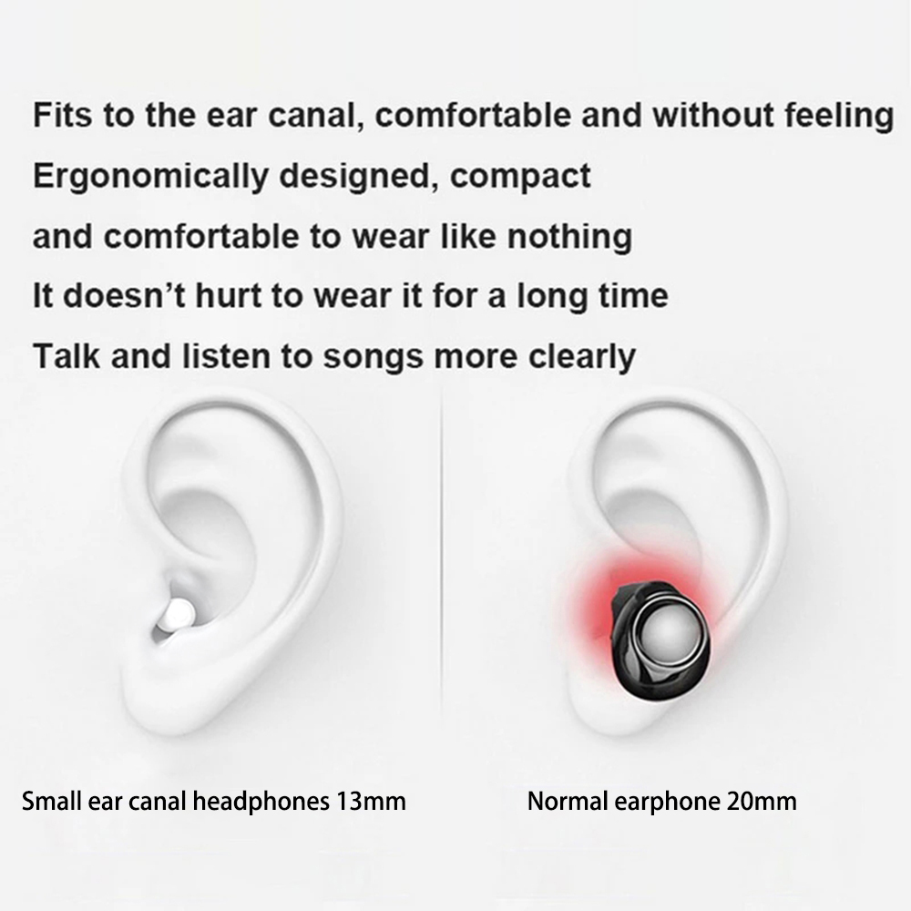Mini écouteurs invisibles sans - Earbuds Anc Wireless avis et prix
