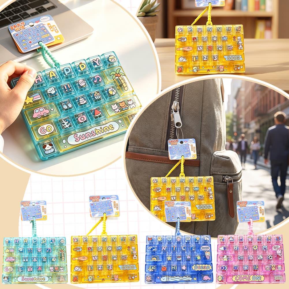 Porte-clés Fidget à 26 boutons - Electronics Gadgets Bag avis et prix