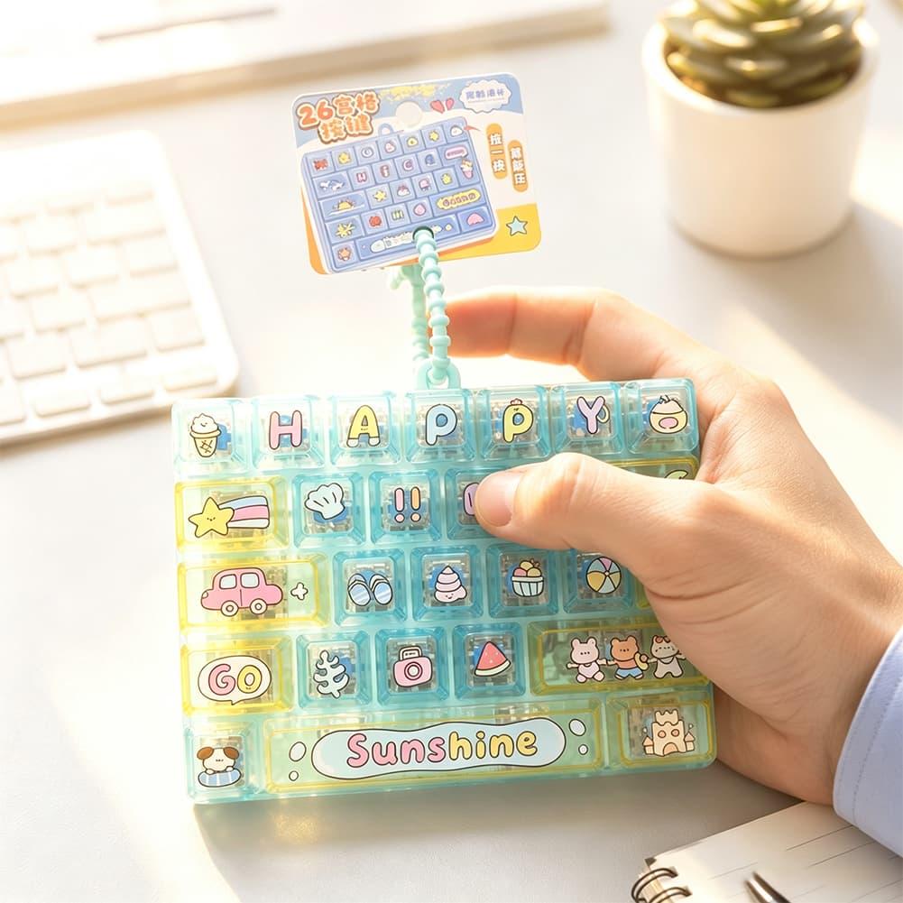 Porte-clés Fidget à 26 boutons - Electronics Gadgets Bag avis et prix