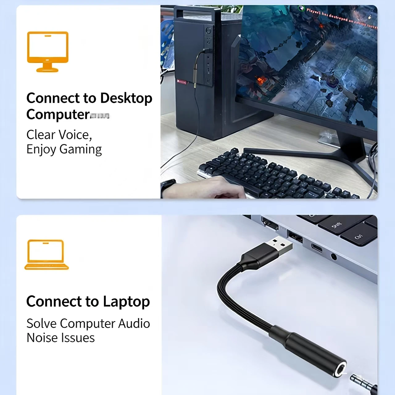 Adaptateur de câble audio USB  - Usb Sound Card External avis et prix